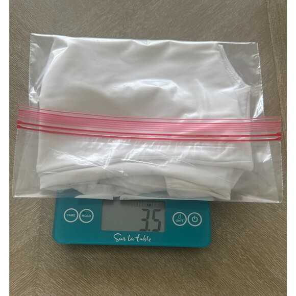 Free People Intimately White Short Sleeve Square Neck T Shirt Bodysuit Top Sz S - Picture 8 of 8